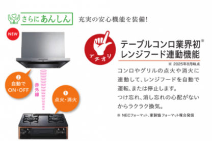 Palomaパロマテーブルコンロ グランシェフプレミアム PA-F99WCD-R(右強火力)-L(左強火力)