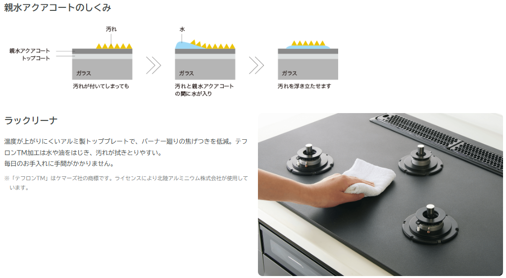 NORITZ ノーリツ  ビルトインコンロ Orche（オルシェ） N3WU3PWASKSTEC