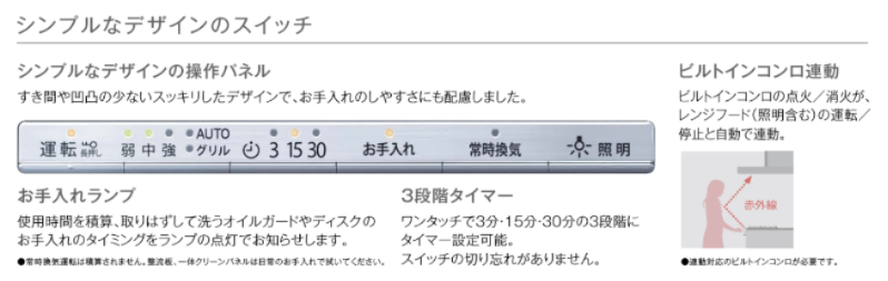 Rinnai リンナイ  レンジフード　OGR-REC-AP602SV