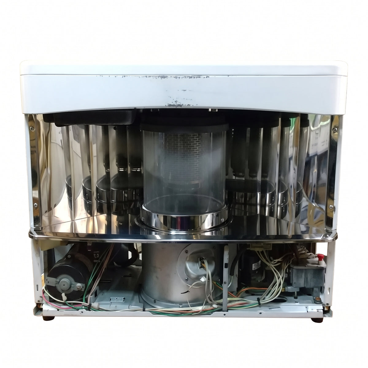 石油ストーブ分解整備（セミセントラルタイプ・ツインバーナー半密閉タイプ）