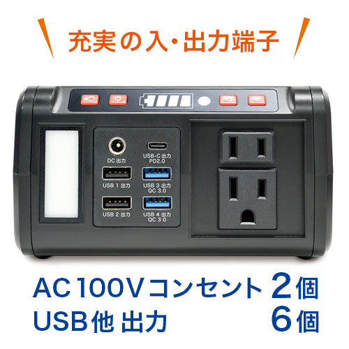 EVERBright メガパワーステーション／2.4万mAh(88.8Wh)