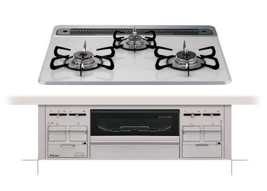 Paloma パロマ  ビルトインコンロ　repla（リプラ）PD-509WS-60CV